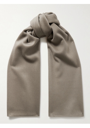 TOVE - Suri Wool-blend Felt Scarf - Gray - One size