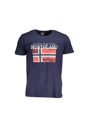 Norway 1963 Blue Cotton Men's T-Shirt - L