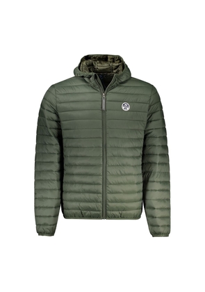 North Sails Green Polyamide Men Jacket - XL