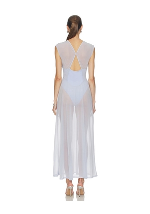 Camila Coelho Ophelia Dress in Slate. Size XXS. Also in L, M, S, XL.