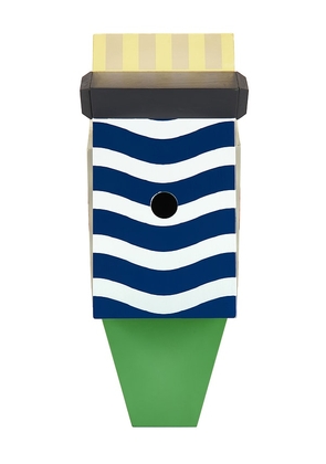 Dusen Dusen Birdhouse in Green,Blue.