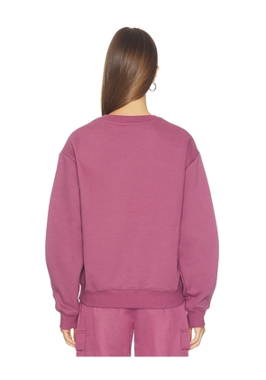 Astoria Oversized Sweatshirt in Mauve. Size S. Also in XS, M, L, XL.