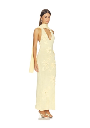 Capittana Uchi Dress in Yellow. Size XS/S. Also in M/L.