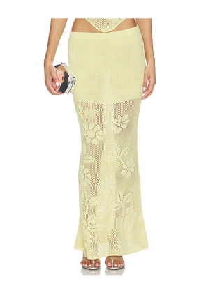 Capittana Mallory Skirt in Lemon. Size XS/S. Also in M/L.