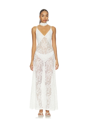Away That Day X Gigi & Olive Forte Dei Marmi Lace Dress in White. Size XS. Also in M, S.
