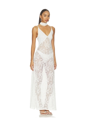 Away That Day X Gigi & Olive Forte Dei Marmi Lace Dress in White. Size XS. Also in M, S.