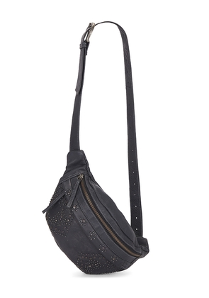 Free People Ana Adorned Sling Bag In Black in Black.