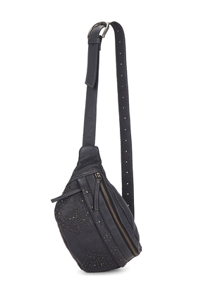 Free People Ana Adorned Sling Bag In Black in Black.
