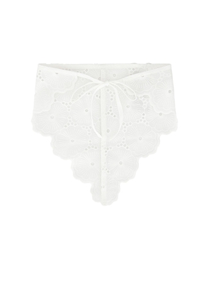 FAITHFULL Paloma Head Scarf in White.