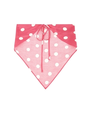 For Love & Lemons Lillian Bandana in Pink.