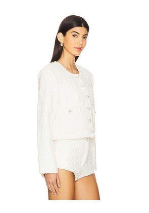 Lovers and Friends Josephine Jacket in White. Size L. Also in XL.