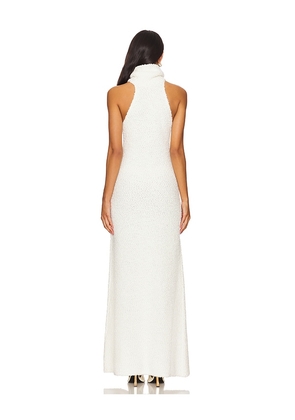 LPA Evan Maxi Knit Dress in White. Size S. Also in XS.