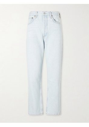 AGOLDE - 90's Crop Mid-rise Straight-leg Organic Jeans - Blue - 23,24,25,26,27,28,29,30,31,32