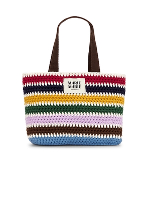 Marie Marie Amsterdam Marie Mini Shopper Bag in Brown,Yellow.