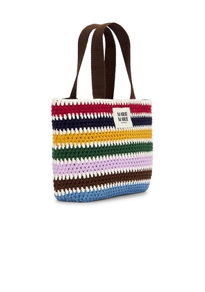 Marie Marie Amsterdam Marie Mini Shopper Bag in Brown,Yellow.