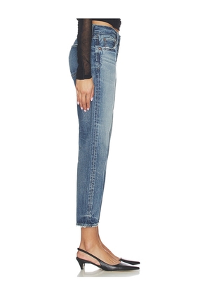 Moussy Vintage Mendon Tapered Jeans in Blue. Size 25. Also in 24, 27, 28, 29, 30, 31, 32.