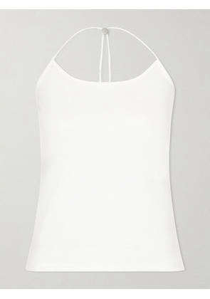 Still Here - Toggle Cotton Tank Top - White - x small,small,medium,large,x large