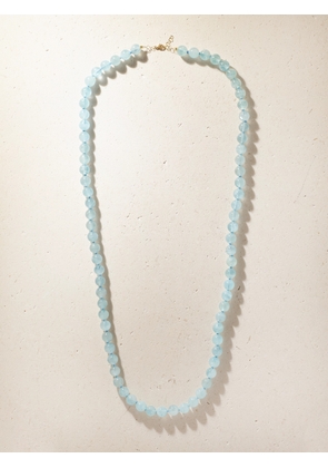 JIA JIA - Oracle 14-karat Gold Aquamarine Necklace - Blue - One size
