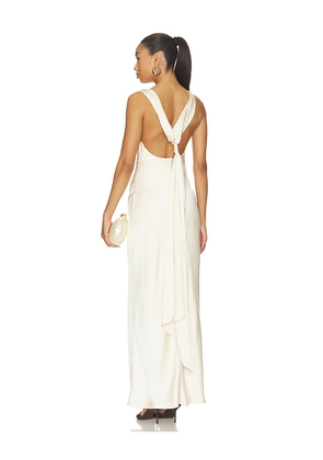 Lovers and Friends Katherine Maxi Dress in Cream. Size XS. Also in XXS, S, M, L.