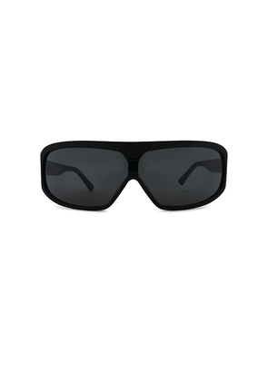 Lexxola Skye Sunglasses in Black.