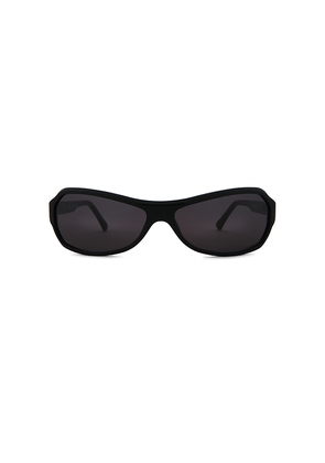Lexxola Raye Sunglasses in Black.