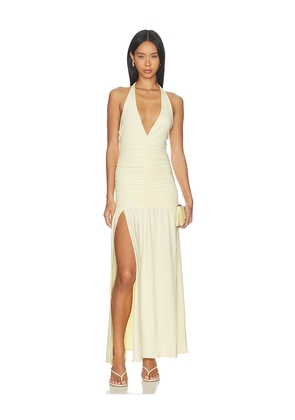 OW Collection x REVOLVE Aven Maxi Dress in Yellow. Size XS. Also in L, M, S.