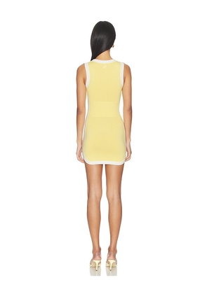 Nana Jacqueline Wilhelmina Knit Dress in Yellow. Size S. Also in L.