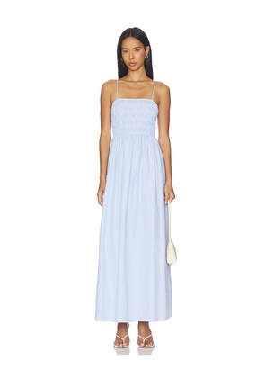 MORE TO COME Tanner Maxi Dress in Baby Blue. Size XXS. Also in L, M, S, XL, XS.