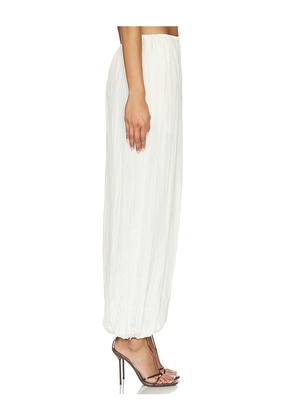 Lovers and Friends Otto Pant in Ivory. Size XXS. Also in XS, S, M, L, XL.