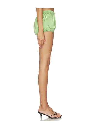 LIONESS Meadow Bloomer Short in Sage. Size S. Also in XXS, XS, M, L.