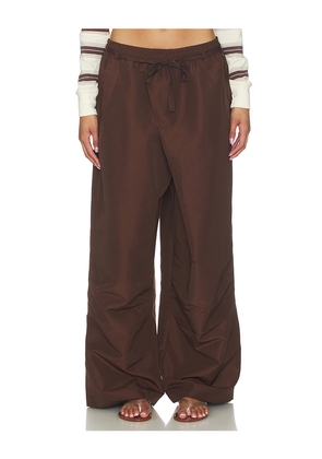 LIONESS Signora Pant in Chocolate. Size S. Also in XXS, XS, M, L.