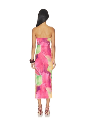 MORE TO COME Jamila Maxi Dress in Pink,Green. Size XXS. Also in M.
