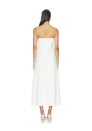 Ripley Rader Ponte Knit Perfect Dress in White. Size S. Also in XS, M.