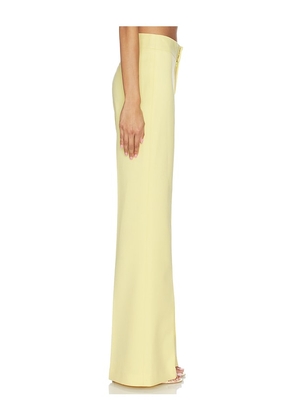 Smythe Classic Pant in Lemon. Size 2. Also in 4.