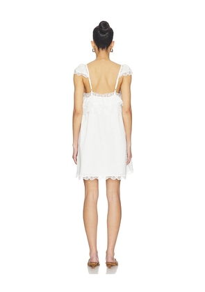 Steve Madden Leta Dress in White. Size S. Also in L, M, XL, XS.
