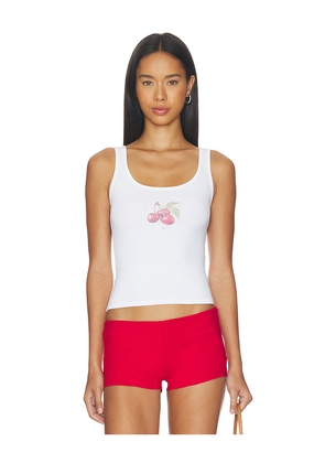 superdown Tinsley Top in White. Size XXS. Also in L, M, S, XL, XS.