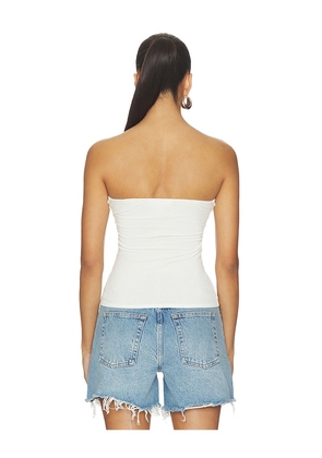 The Line by K Izzy Tube Top in White. Size XS. Also in S, M, XL.