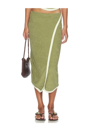 The Line by K Stav Skirt in Green. Size XS. Also in L, M, S, XL.