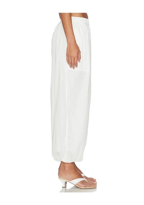 The Line by K Louis Genie Pant in White. Size XS. Also in S, M, L.