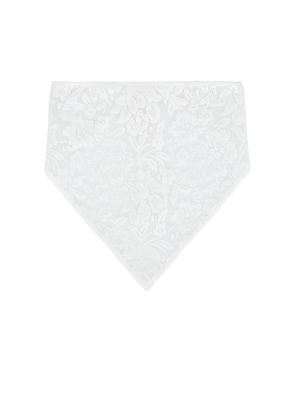 Tularosa Dasha Head Scarf in White.