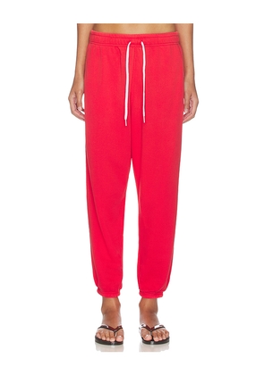 Polo Ralph Lauren Island Fleece Ankle Jogger Pants in Red. Size XXS. Also in XS, S, M, L, XL.