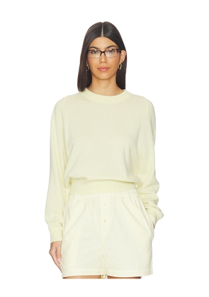 VIR VITA Genevieve Cashmere Sweater in Yellow. Size XS. Also in S, M, L.