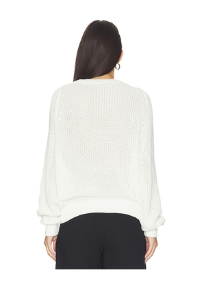 VIR VITA Pia Sweater in Ivory. Size XS. Also in S, M, L, XL.