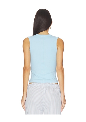 VIR VITA Mila Tank in Baby Blue. Size S. Also in XS, M, XL.