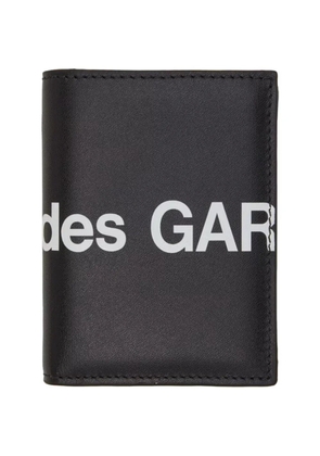 Comme Des Garçons Comme Des Garçons Huge Logo Group wallet - Black