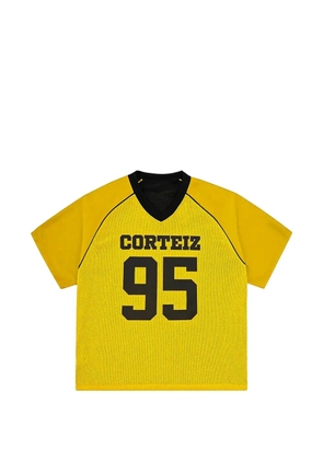 CORTEIZ reversible mesh T-shirt - Yellow