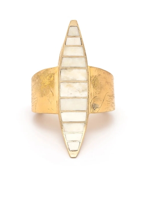 Parts of Four Crescent bracelet - Gold