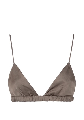 The Frankie Shop triangle bralette top - Green