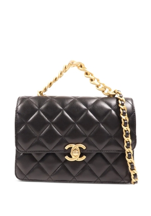 CHANEL Pre-Owned Single Flap two-way handbag - Black