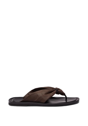LouLou de Saison leather sandals - Brown